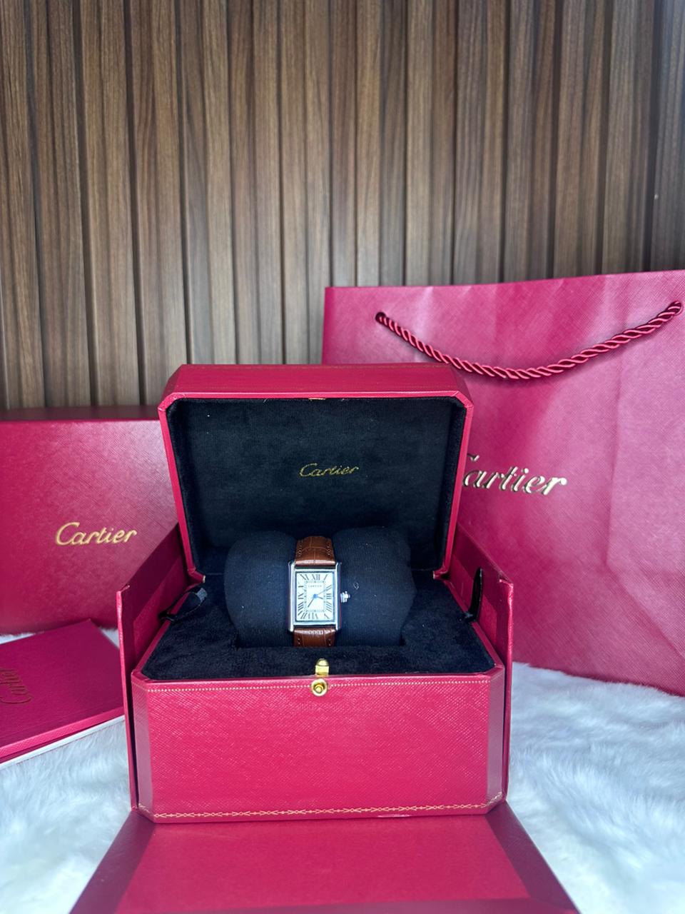 Cartier Tank - Marron