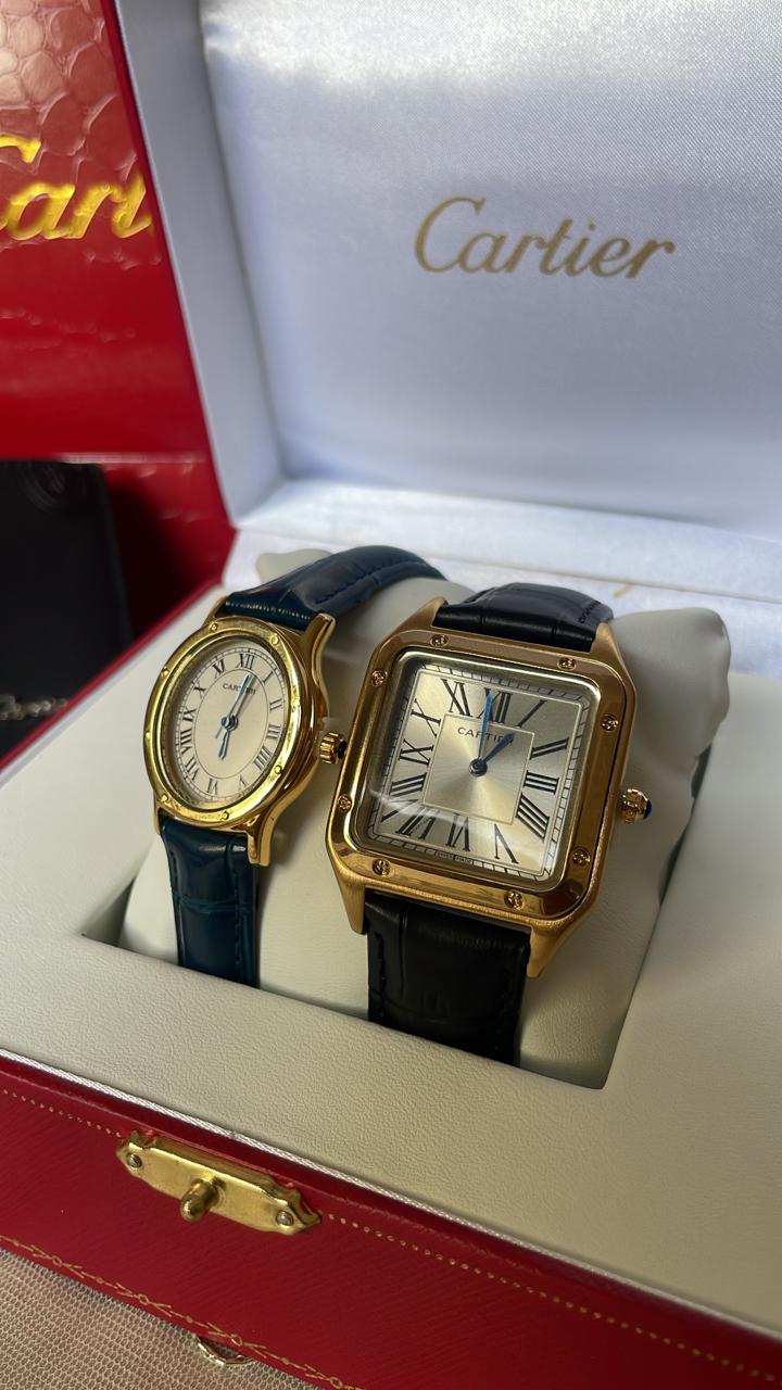 His & Hers - Cartier Gold